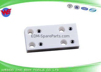 F303 A290-8032-X334  EDM Lower Isolator Plate Ceramic Material 73x39x12H