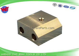 20EC090A401 Block Pusher Energizing 23.5*22*12MM Brass Material Makino EDM Parts