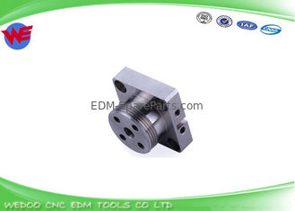 A290-8103-X762 Stainless Steel Fanuc Wire EDM Wear Parts Guide Base 40x40x25mm