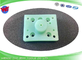 Fanuc Isolator EDM Plate Parts Lower Jet Block 54*43*10*26MM a-B series