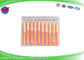 High Precision M6 EDM Threading Electrodes Copper Thread Tapping 0.75mm Thin Pitch