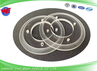 Transparency Plastic Ring A290-8119-X362 For Fanuc Wire EDM Spare 90*45*5.2MM