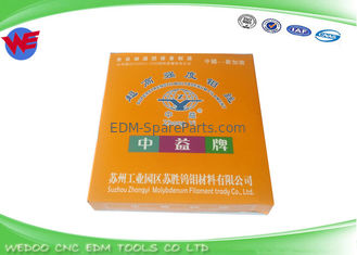 Moly Wire Wire EDM Consumables Dimensions 0.18mm * 2000M / Spool Length
