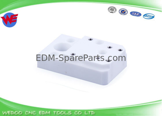 CH304 Lower Ceramic Isolator Chmer EDM Machine Parts Plate White Color