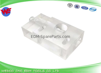 A290-8112-X393 Feed Wire Guide Block Polycarbonate  For Fanuc  70.5 X 34 X 21mm