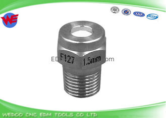 A97L-0201-0490#80 Fanuc EDM Parts ID=1.5mm Jet Nozzle For Edm Seat F127