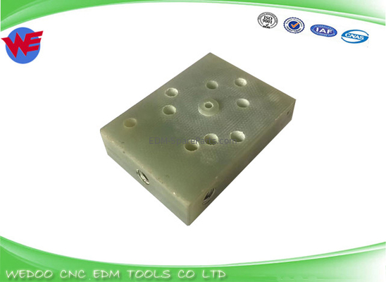 Lower Isolator Plate A290-8119-Z764 Lower Jet Block Fanuc EDM Parts 56x40x13