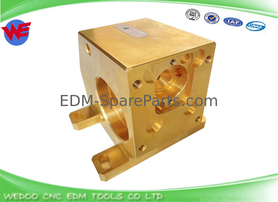 X191A803G52 DEL8800 Brass Lower Roller Block MV Mitsubishi EDM Die Guide Holder