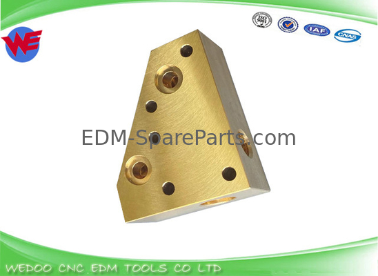 X263d380h02 Mitsubishi Edm Spares DFD1100 Piping Block For Mv1200s 56*45*20mm