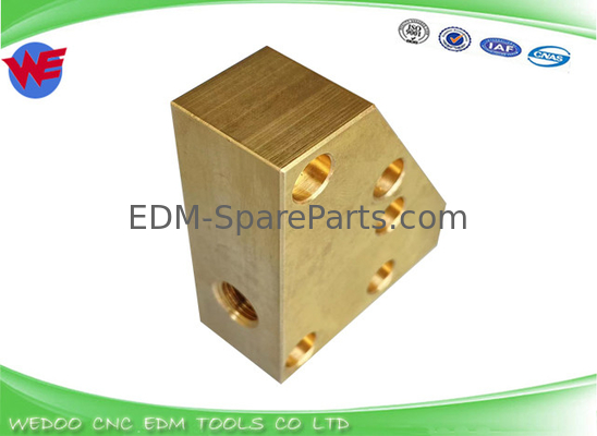 X263d380h02 Mitsubishi Edm Spares DFD1100 Piping Block For Mv1200s 56*45*20mm