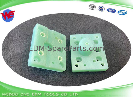 A290-8130-X763 Fanuc Isolator EDM Parts Lower Jet Block 54*43*10*26MM a-B series