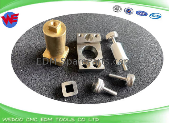333014035,332014049 Agie Charmilles EDM Lower contact support+Lower contact nut