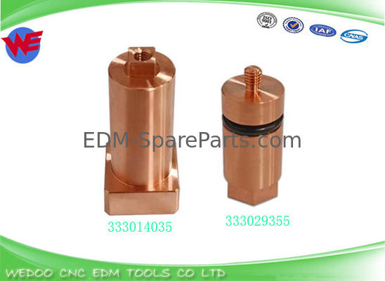333029355 18*18*43.6mm AgieCharmilles EDM Contact Nut 333014035 14*32mm