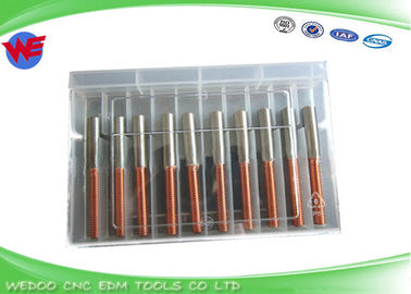 M5 Tungsten Copper Threading Electrodes / Copper Electrode Without Hole