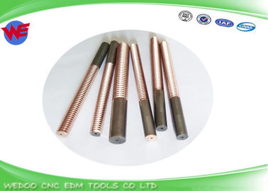 M8 Copper EDM Drill Electrodes , Rod Shape Copper Electrode For EDM