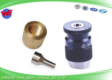 E061 EDM Drilling Chuck  Keyless type With Drill Holder EDM Drill Parts 0-3.0mm
