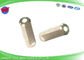 High Precision ZZ140 Wire Edm Consumables Ceramic Pipe Guide 12x42mmL 0.1-3.0mm