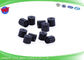 9D x 9Hmm Black EDM Rubber Seals E039 For EDM Drilling Machines