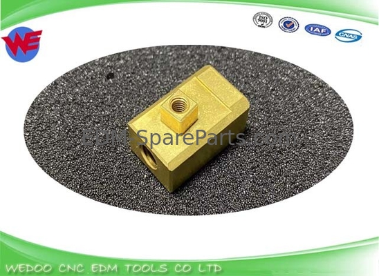 200641088 200.641.088 Charmilles Brass Cut Contact Support  EDM Parts 24*15*15