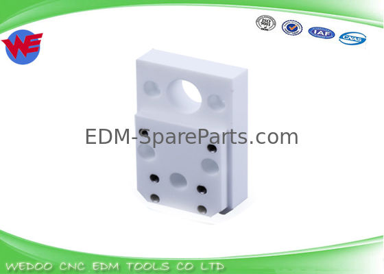 CH304 Lower Ceramic Isolator Chmer EDM Machine Parts Plate White Color