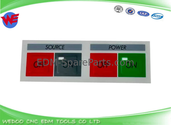 Cover Sheet For Key Board Sodick A30R VZ400 AQ327l AQ535 AQ750 A320d A280l A320d