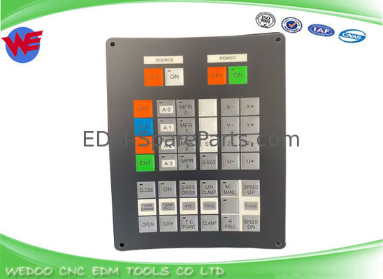 Control Key Sheet Sodick AQ600 AQ325l AQ327l AQ535l AQ75l0 A320d A280l A320d