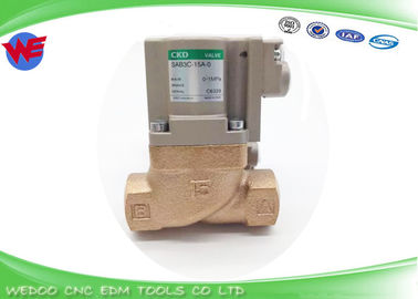 SAB3C-15A-O Sodick EDM Parts  Solenoid Control Valve SAB3C-15A-O