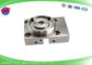 Stainless Lower Guide Holder Block Fanuc EDM Wear Parts A290-8119-X76 52x42x33.5