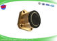 Dia 40*32 Copper Pulley square EDM Parts Guide Wheel Pulley Assembly Ruijun WEDM