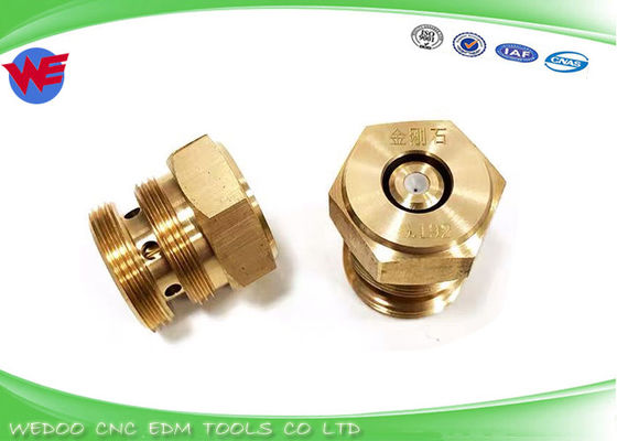 REUSABLE WIRE GUIDE  wire EDM Red Diamond Water Nozzle Guide  0.192 / 0.195mm
