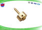 Sodick EDM 3051072 Brass Jet Nozzle Lower Holder Wire Guide