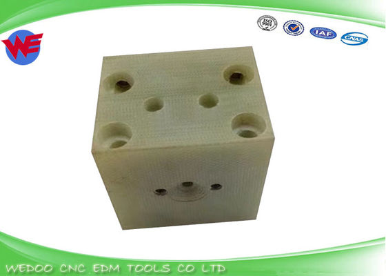 A290-8101-X509 Upper Isolator Plate Fanuc EDM Parts A-C Series 40*40*34 GUIDE BASE