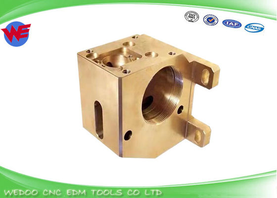 X191A803G52 DEL8800 Brass Lower Roller Block MV Mitsubishi EDM Die Guide Holder