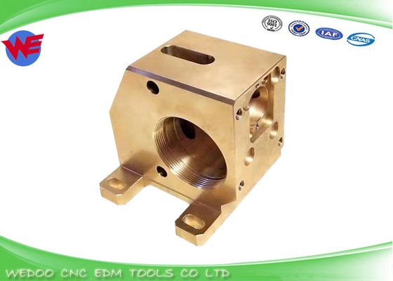 X191A803G52 DEL8800 Brass Lower Roller Block MV Mitsubishi EDM Die Guide Holder