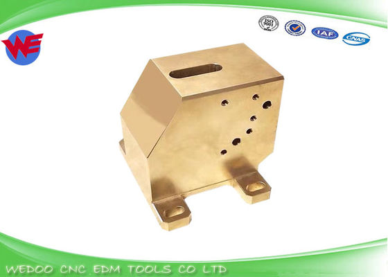 X191A803G52 DEL8800 Brass Lower Roller Block MV Mitsubishi EDM Die Guide Holder